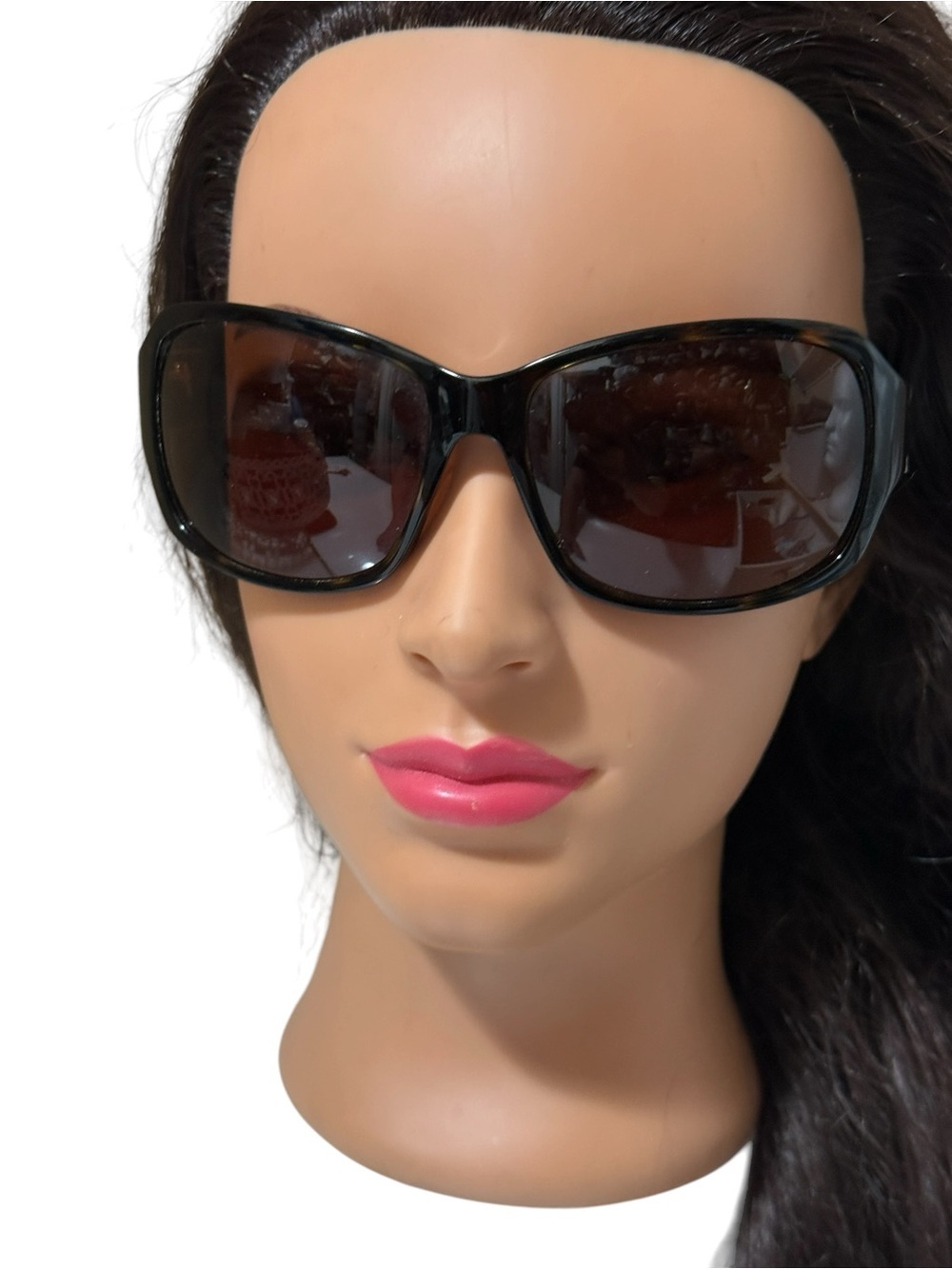 Coach Nina S494Tortoise Sunglasses featuring a dark brown tortoiseshell frame - Picture 6 of 16